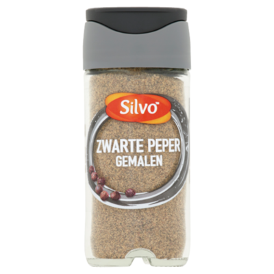 Silvo Peper zwart gemalen