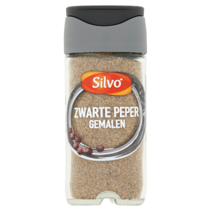 Silvo Peper zwart gemalen