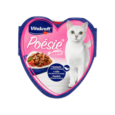 Vitakraft Poésie Sauce Koolvis met Pasta & Tomaat