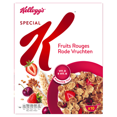 Kellogg's Special K rode vruchten