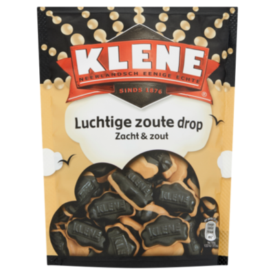 Klene Luchtige drop zout