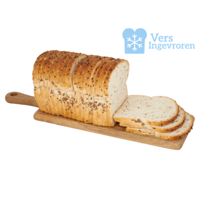 Goudeerlijk Gesneden Boeren Licht Meerzaden Brood Heel (Vers Ingevroren)