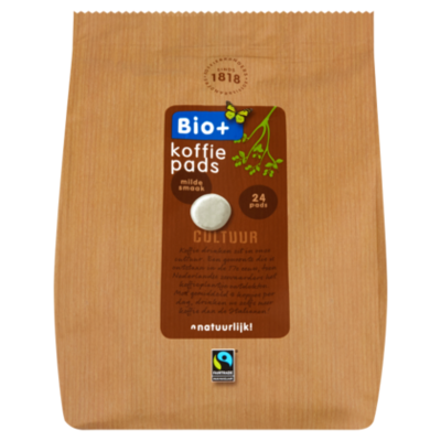 Bio+ Koffiepads Dutch Roast Fairtrade