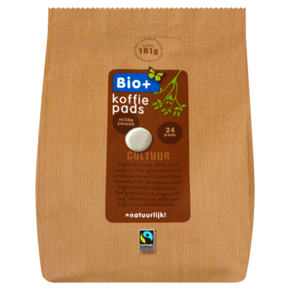 Bio+ Koffiepads Dutch Roast Fairtrade