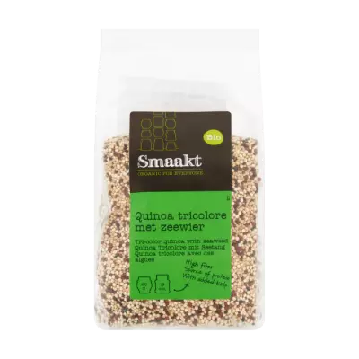 Smaakt Bio Quinoa Tricolore met Zeewier