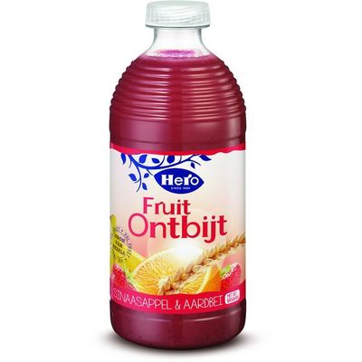 Hero Fruitontbijt sinaasappel-aardbei