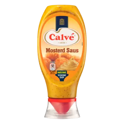 Calvé Saus Squeeze Mosterd