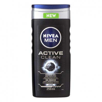 Nivea Men active clean shower gel