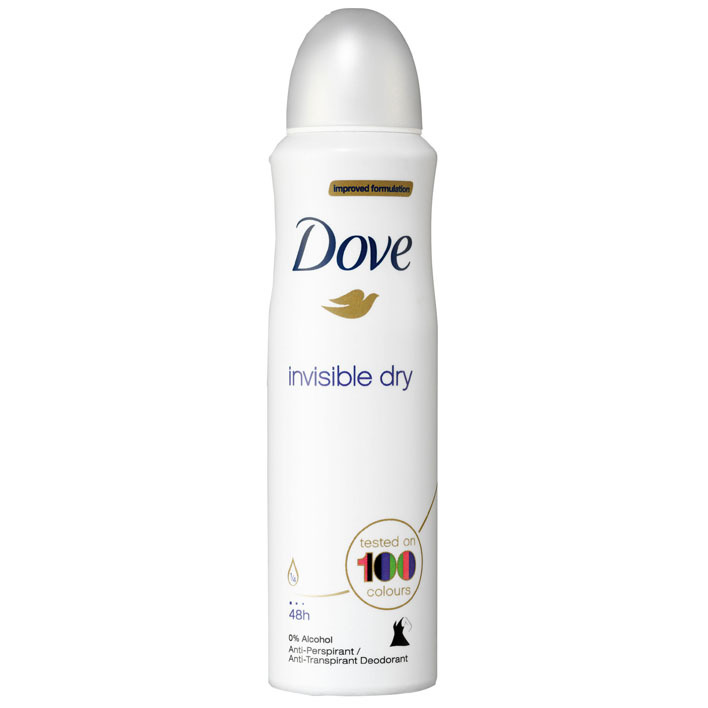 Dove Deodorant spray invisible dry