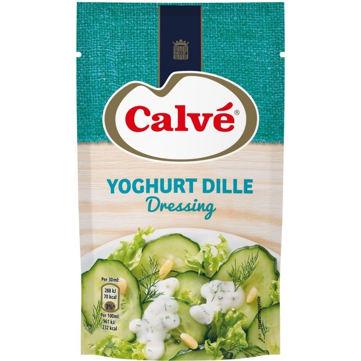 Calvé Yoghurt dille pouch