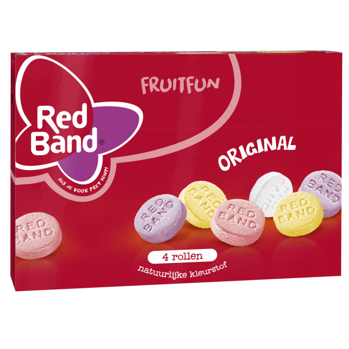 Red Band Fruit fun rollen