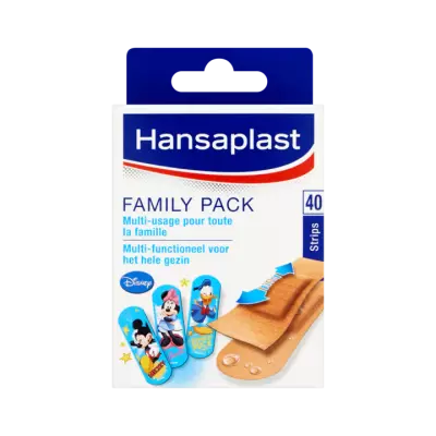 Hansaplast Family Pack 40 Strips