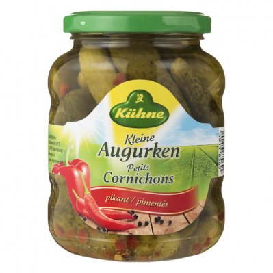 Kuhne Kleine augurken pikant