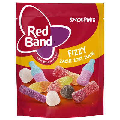 Red Band Snoepmix fizzy zoet zuur