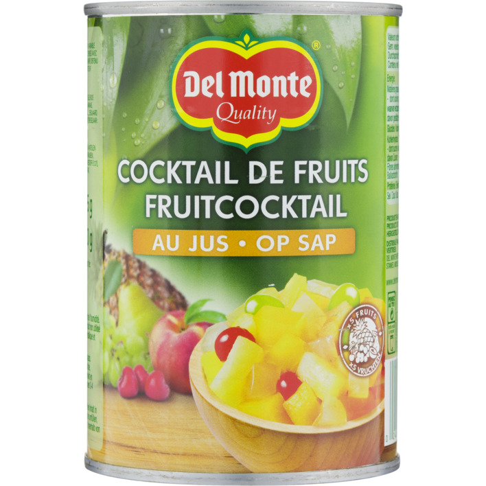 Del Monte Fruitcocktail op sap