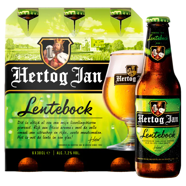Hertog Jan Lentebock Bier Flessen
