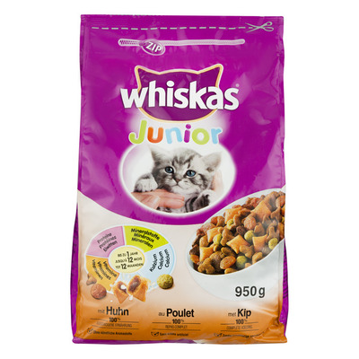 Whiskas Junior brokjes kip