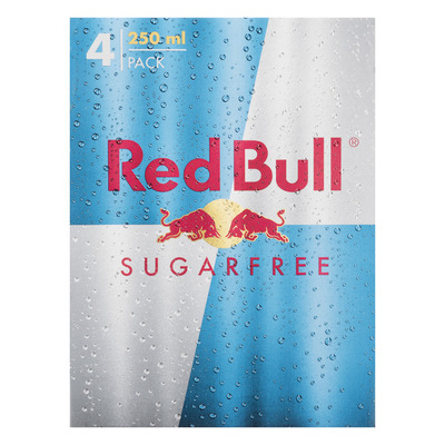 Red Bull Sugarfree 4 pack
