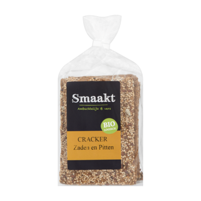 Smaakt Biologisch Cracker Zaden en Pitten