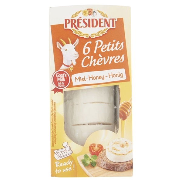 President Geitenkaas Petits Chèvres Doux Honing