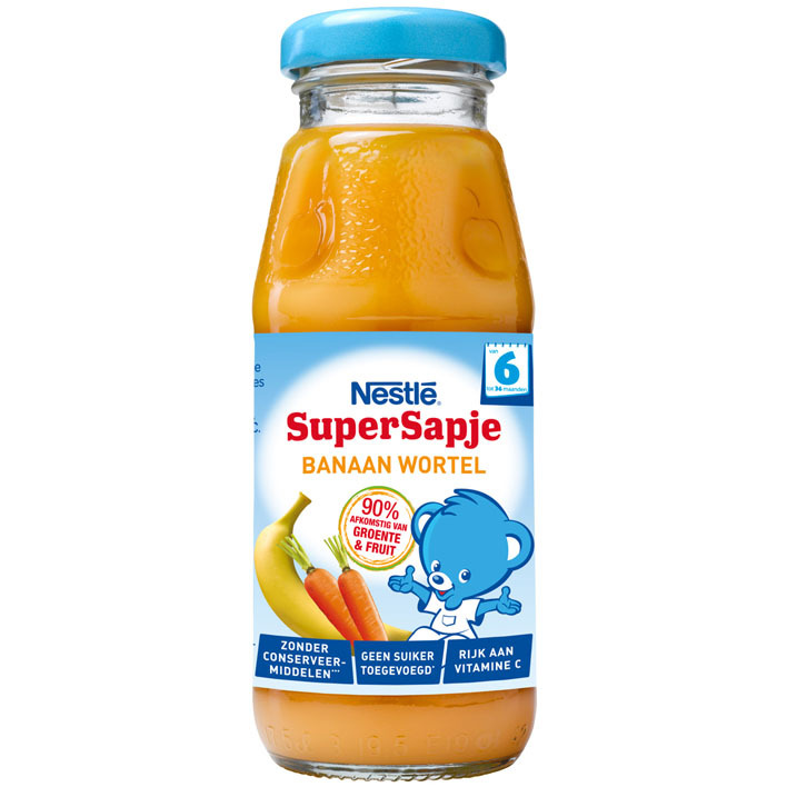 Nestlé Supersapje banaan-wortel
