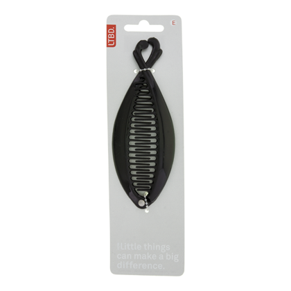 LTBD Banaanklem vis zwart plastic