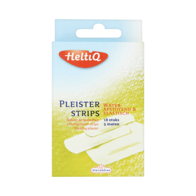HeltiQ Pleisterstrips Waterafstotend & Elastisch 5 Maten