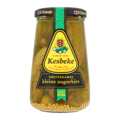 Kesbeke Amsterdamse Kleine Augurkjes Zoetzuur