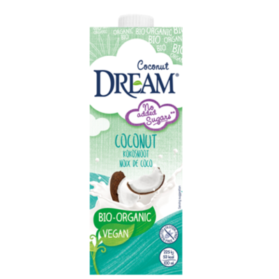 Coconut dream biologisch kokosnoot en rijst 1 liter