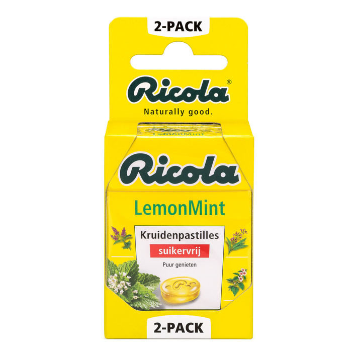Ricola Lemonmint suikervrij