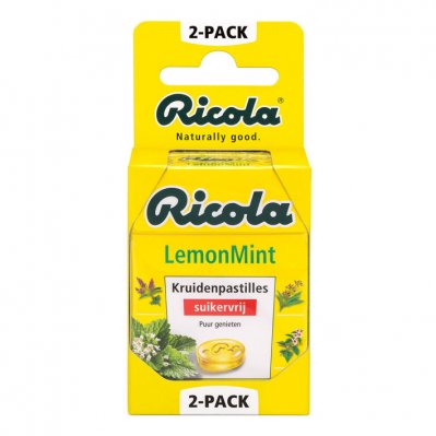 Ricola Lemonmint suikervrij