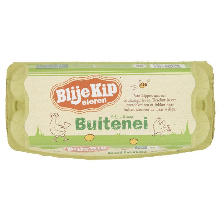Blije Kip Buitenei vrije uitloop