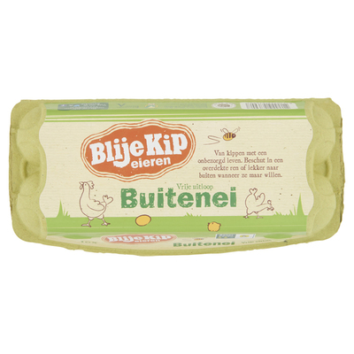 Blije Kip Buitenei vrije uitloop