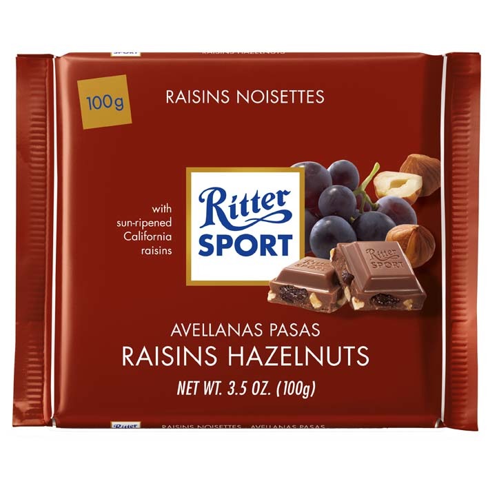 Ritter Sport Raisin & hazelnut tablet