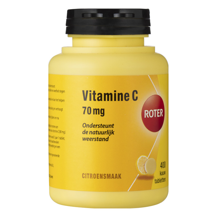 Roter Vitamine C 70 mg kauwtabletten citroen