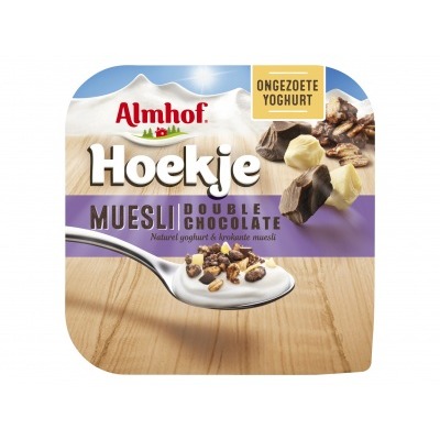 Almhof Hoekje muesli double choco