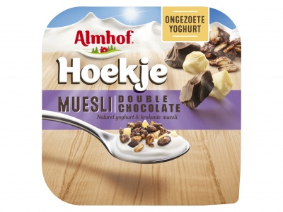 Almhof Hoekje muesli double choco
