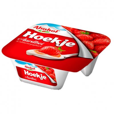Almhof Hoekje aardbei naturel yoghurt