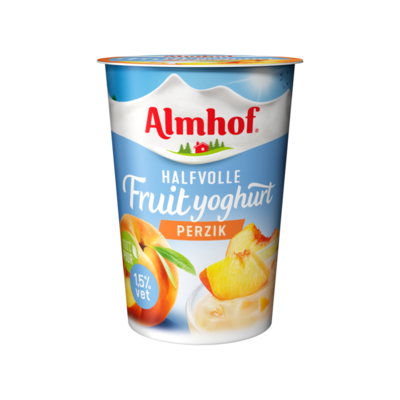 Almhof Halfvolle Fruityoghurt Perzik