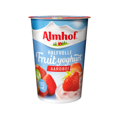 Almhof Halfvolle Fruityoghurt Aardbei