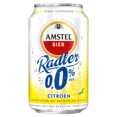 Amstel Radler lemon citroen 0.0%