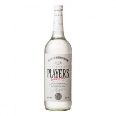 Player's Rum silver
