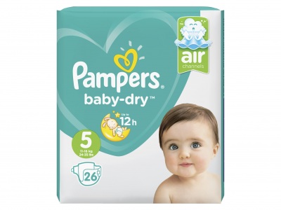 Pampers Baby dry maat