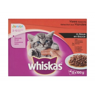 Whiskas Junior multipak 12-pak
