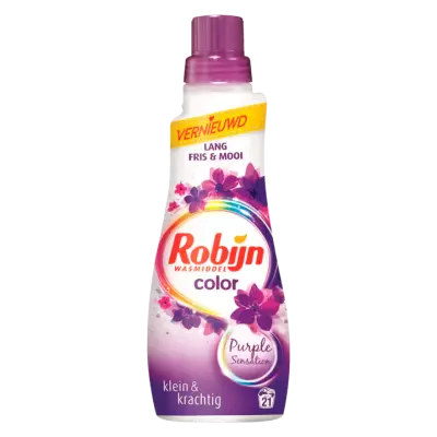 Robijn Klein & Krachtig Wasmiddel Purple Sensation Color 21 Wasbeurten
