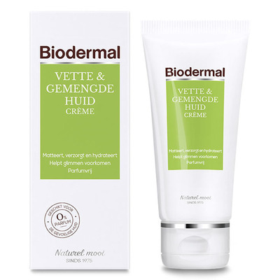 Biodermal Vette & gemengde huid crème