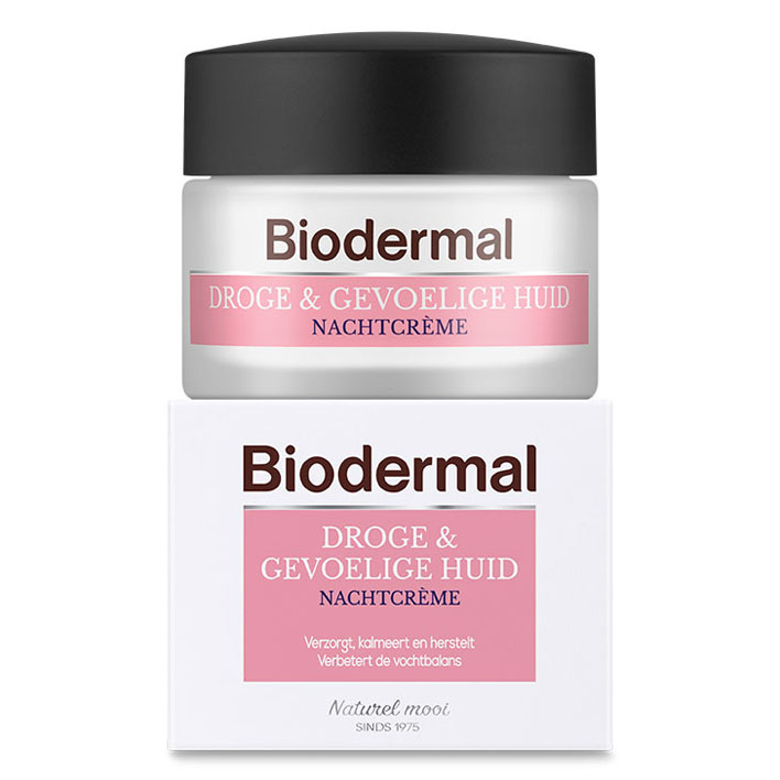 Biodermal Droge & gevoelige huid nachtcrème