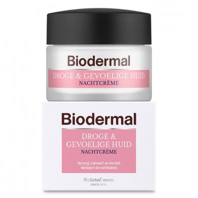 Biodermal Droge & gevoelige huid nachtcrème