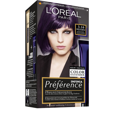L'Oréal Preference purple intens violet 3.16