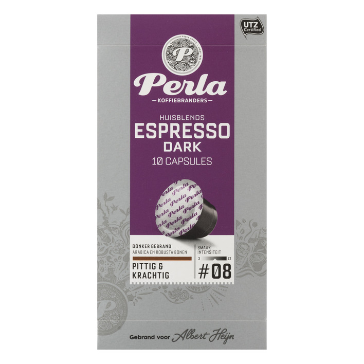Huismerk Espresso dark capsules